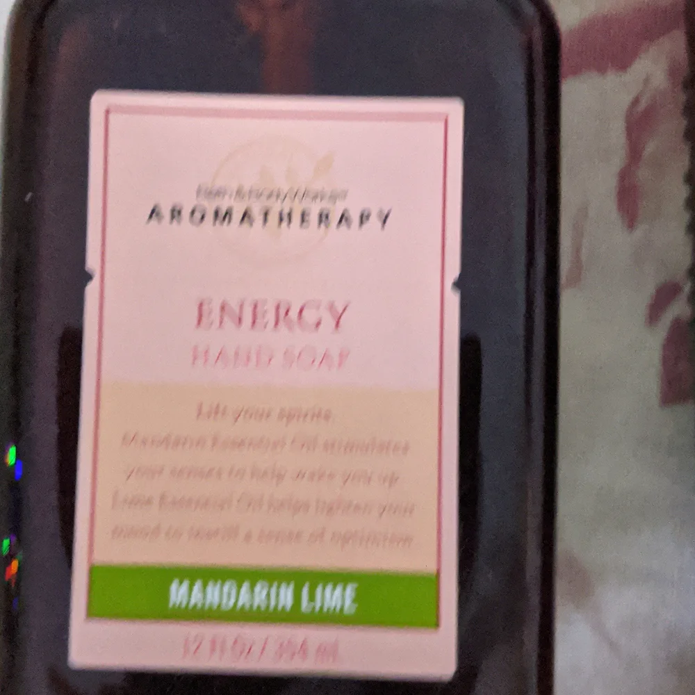 Bath & body works aromatherapy mandarin lime hand soap and body lotion - Picture 3 of 3